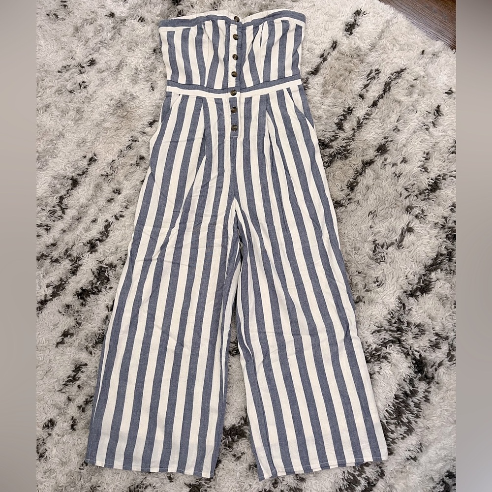 Strapless jumpsuit